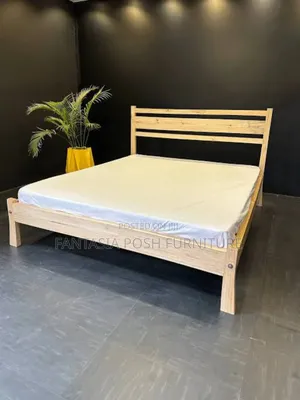 Light Wood Bed 5 by 6
