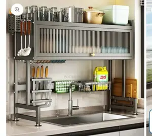Mirror Over the Sink Dishrack