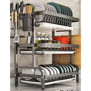 3-Tier Dish Rack Organizer