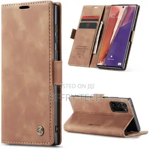 Samsung Galaxy Note 20 Ultra Suede Leather Wallet Case Flip