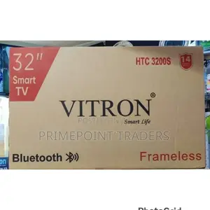 Vitron 32′′ Smart Android Frameless With Bluetooth Tv✓