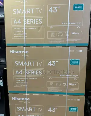 Hisense 43” A4 Smart Tv Full Hd – Restocked Now