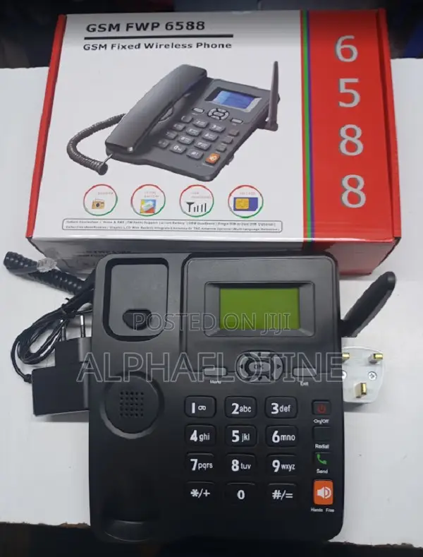 Dual Sim Card GSM Desktop Phone Suitable for Domestic Use