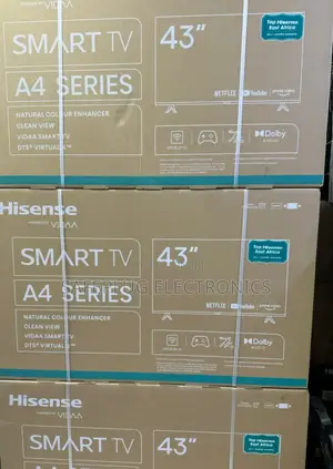 Hisense 43” Smart Tv A4 – Full Hd, Wi-Fi Enabled