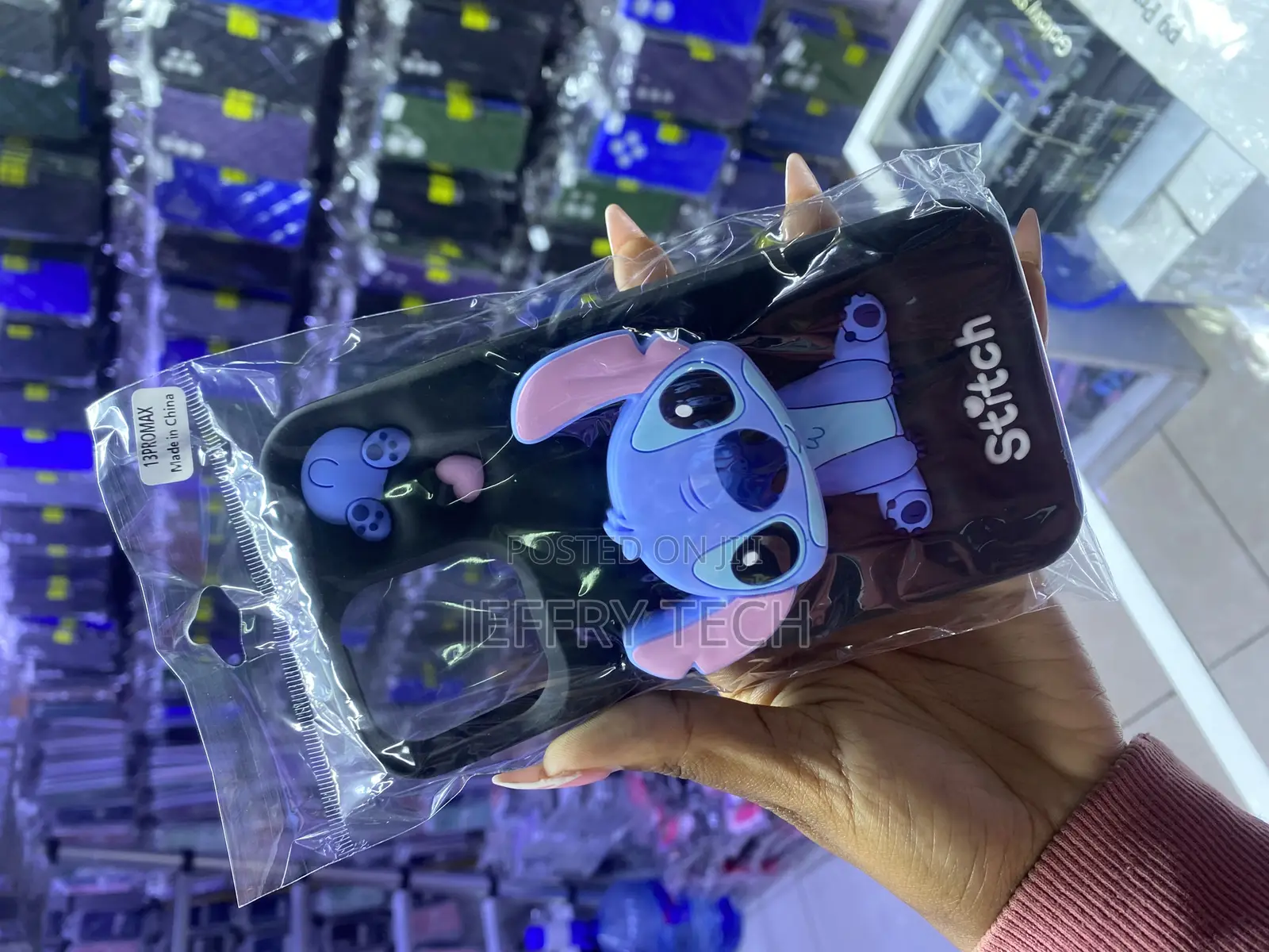 Estore Silicone iPhone 13 Pro Max Teddy Bear Cute Case