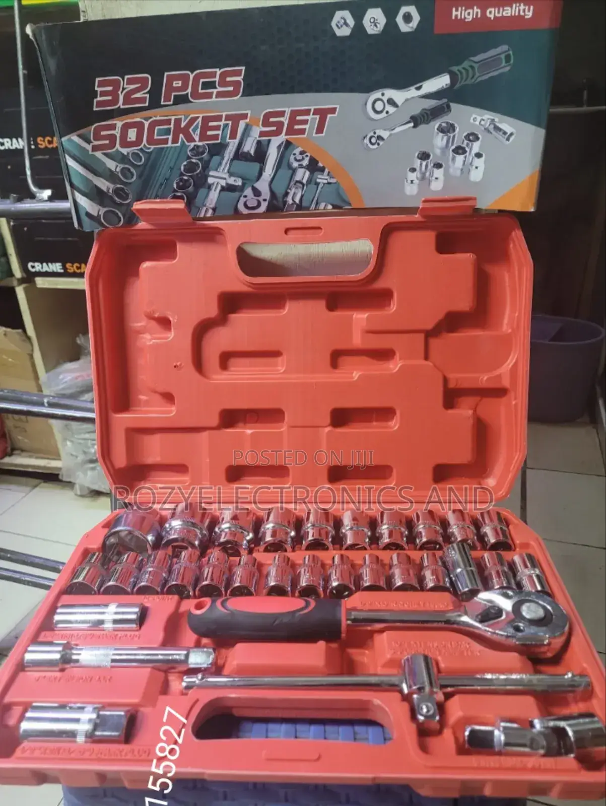 Durable 32 PCS Socket Set