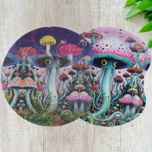 3d Holographic Rolling Tray With Magnetic Lid - Trippy Shrum