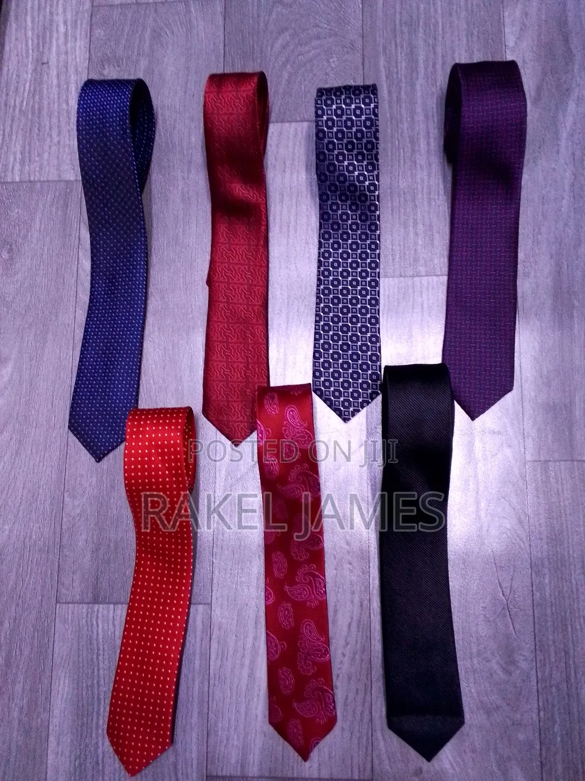 Polkadot and Floral Slim Ties