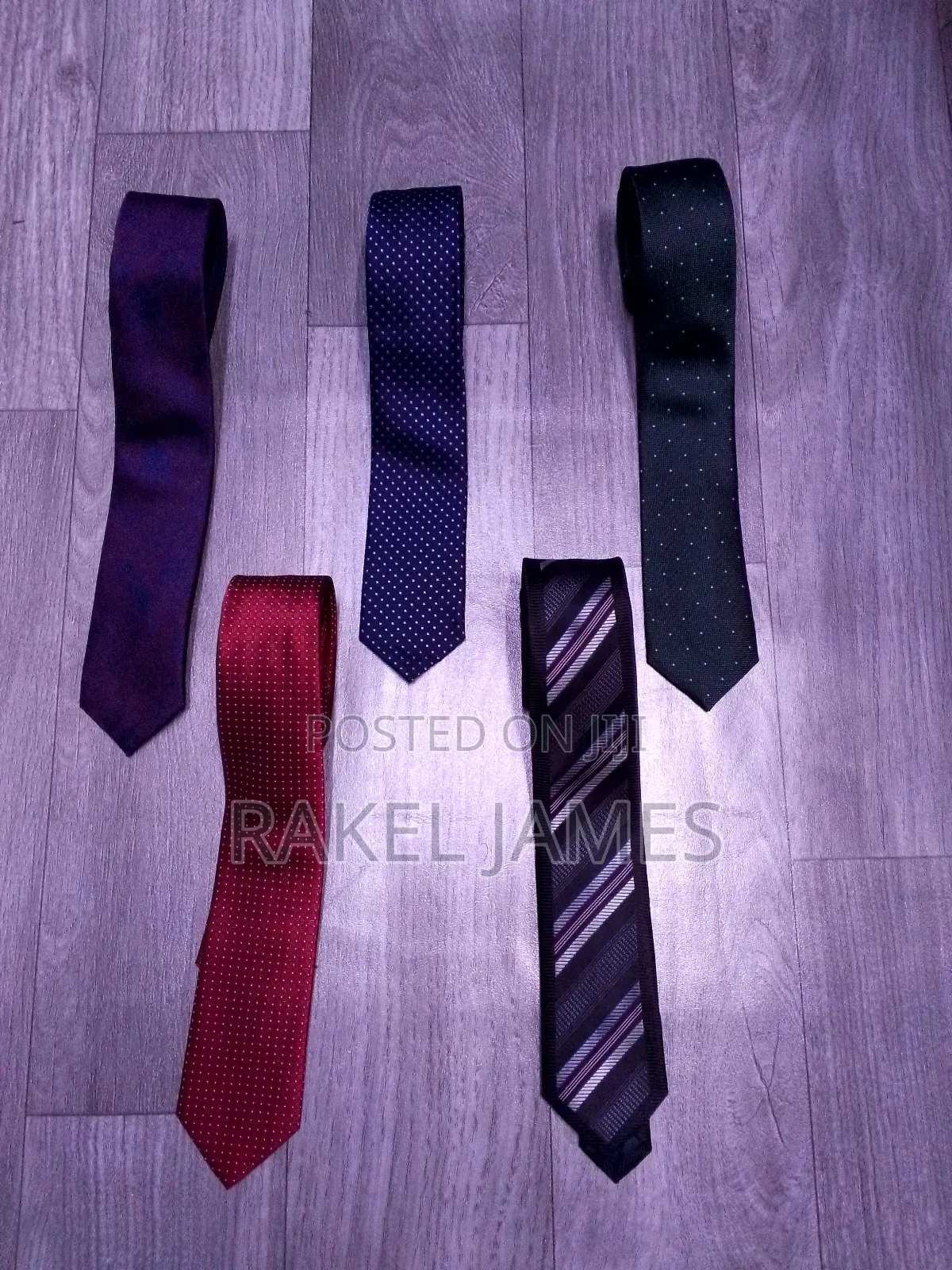 Polkadot and Floral Slim Ties