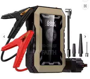 Car Jump Starter Kit With a Battery Booster