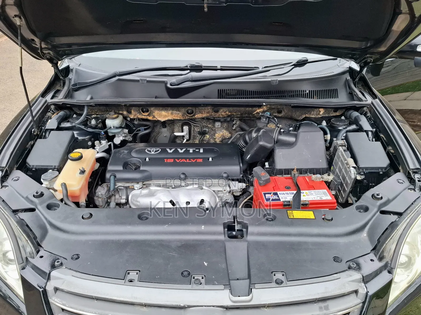 Toyota Vanguard 2012 Black