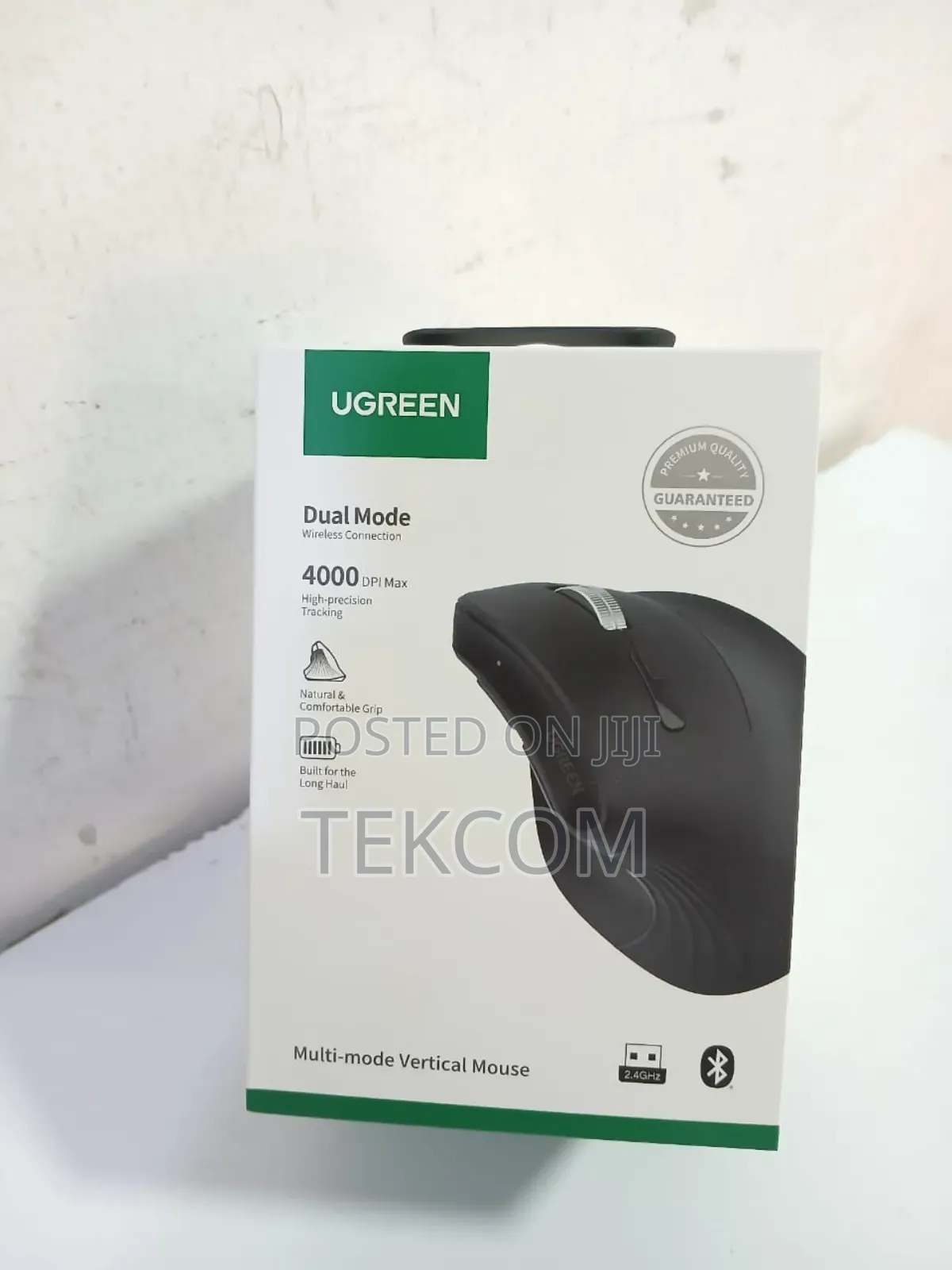 Ugreen Multi-mode-multimode Vertical Mouse–Mu008 -ug-25444