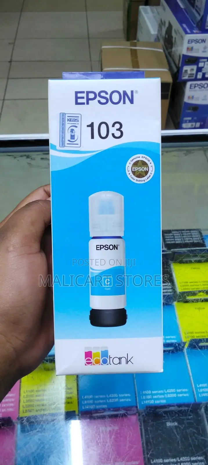 Ink Cart Epson 103 Cyan