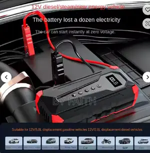 Car Jump Starter Kit With Tyre Inflator and Power Bank
