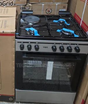 Von Cooker 3 Gas + 1 Electric 60*60cm With Electric Oven
