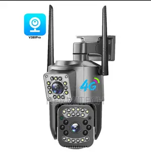 V380 4g 6mp Ip Outdoor Camera Dual Len