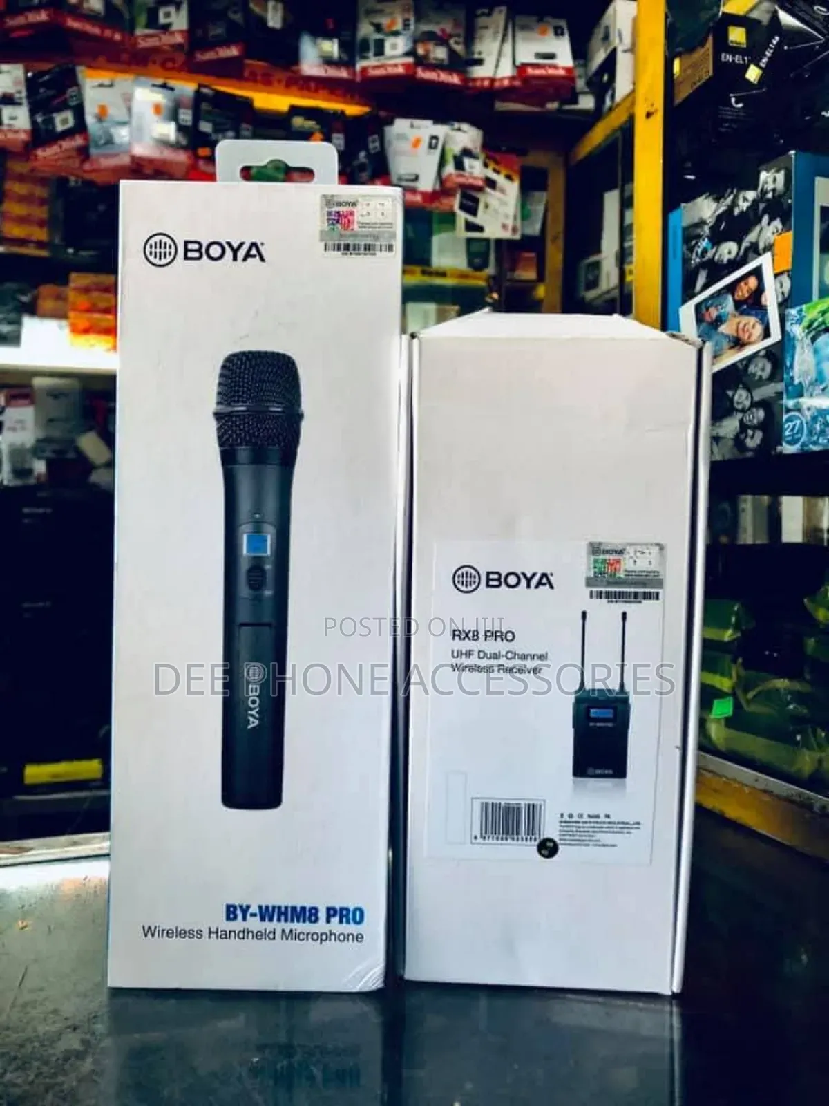 Boya by Whm8 Pro Wireless Handheld Microphone