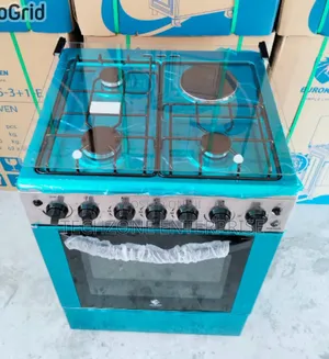 60*65cm Euroken 3g+1ecooker With Electric Double Heater Oven