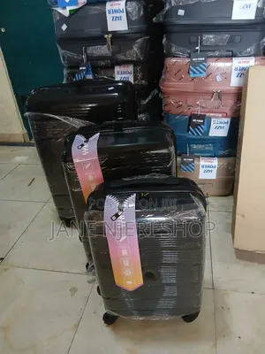 3 In 1 Rubber Suitcase  Quality Unbreakable