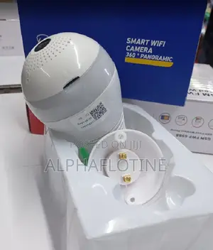 Wi-Fi Panoramic 360 Degree Wireless Hidden Camera Light Bulb
