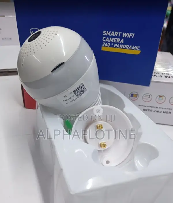 Wi-Fi Panoramic 360 Degree Wireless Hidden Camera Light Bulb