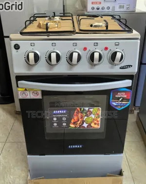 Ecomax Full Gas Standing Cooker 50*55cm With Gas Oven 