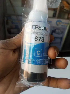 Epson 673 Cyan Color Original Inks Cartridge