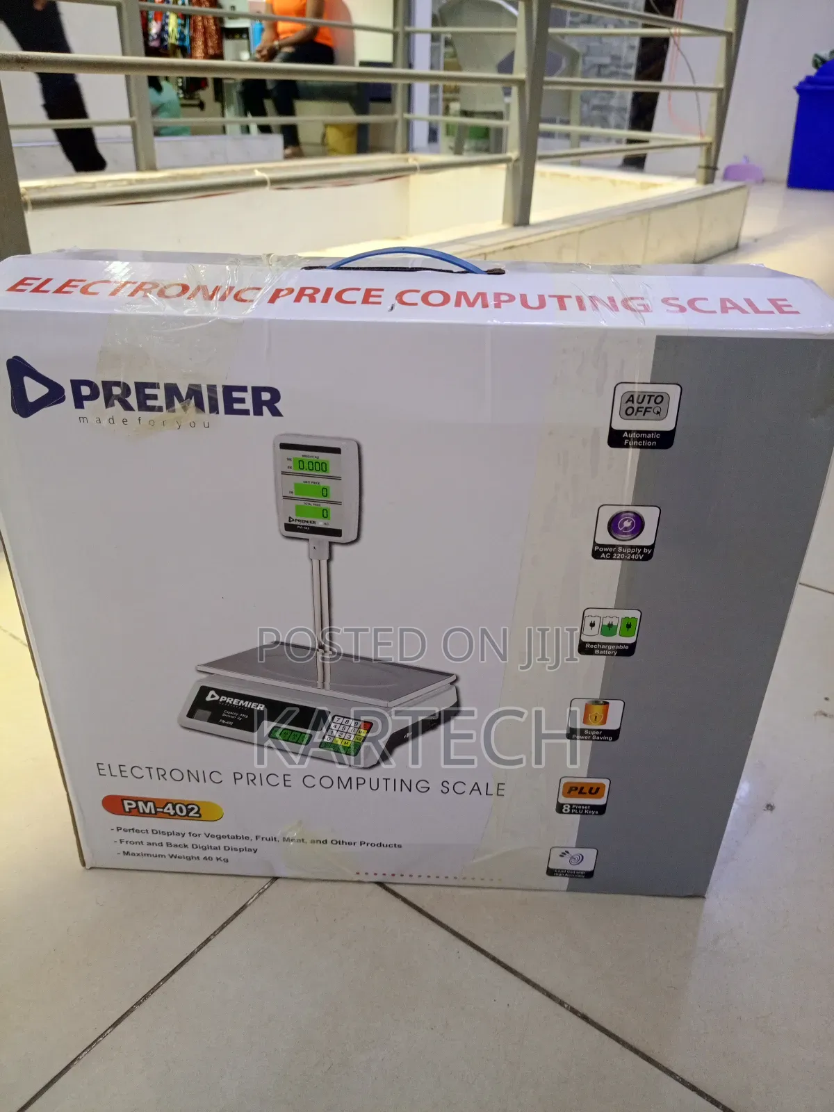 Premier 40kg Pm-402 Electronic Price Computing Scale