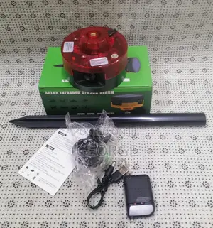 Ip65 Waterproof Detector Led Flashing Solar Outdoor Alarm