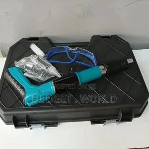 Dark Blue Portable Manual Nail Staplers Steel Nail Gun
