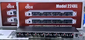 Dbx 224xl Top Quality Audio 4 Way Crossover + Subout