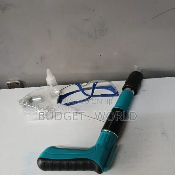 Concrete Manual Nail Gun Kit Tool 20 Round Nails | 5 Speed