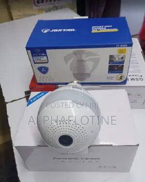 Panorama 360 Degree CCTV Bulb Cameras 1080p