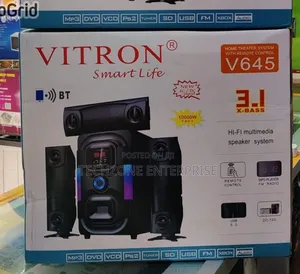 Vitron V645 Subwoofer Speaker System 