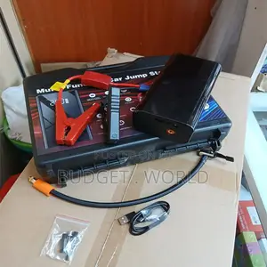 Portable Battery Jump Starter With 150psi Tire Inflator