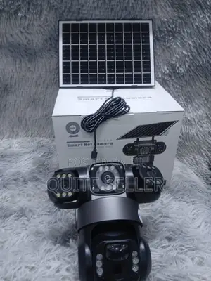 Solar Powered V380 Pro 3lens Solarptz Camera 4g Simcard