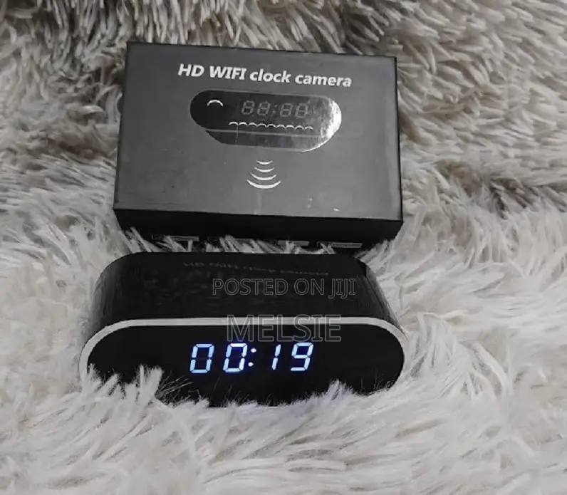 Valuable Wireless Table Clock Ir Night Vision Wifi Camera