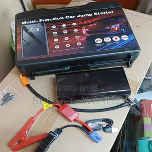 12v2000a Car Jump Starter With150psi Air Compressor 80000mah