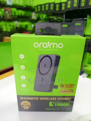 Oraimo Magpower 15 10000mah Wireless Wired Power Bank