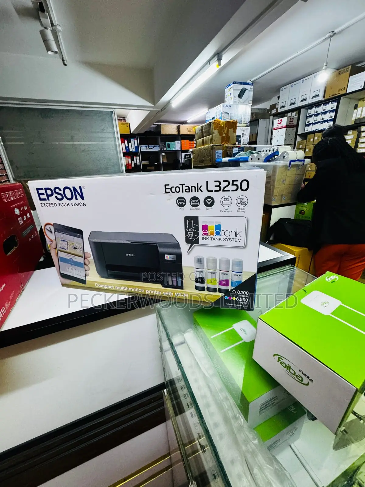 Wireless. Compact. Reliable. That’S the Epson L3250