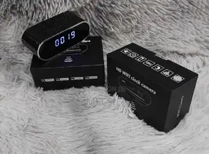 1080p Hd Mini Table Clock Camera Wireless Secret Micro Cam