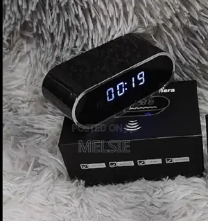 1080p Hd Mini Table Clock Camera Wireless Secret Micro Cam