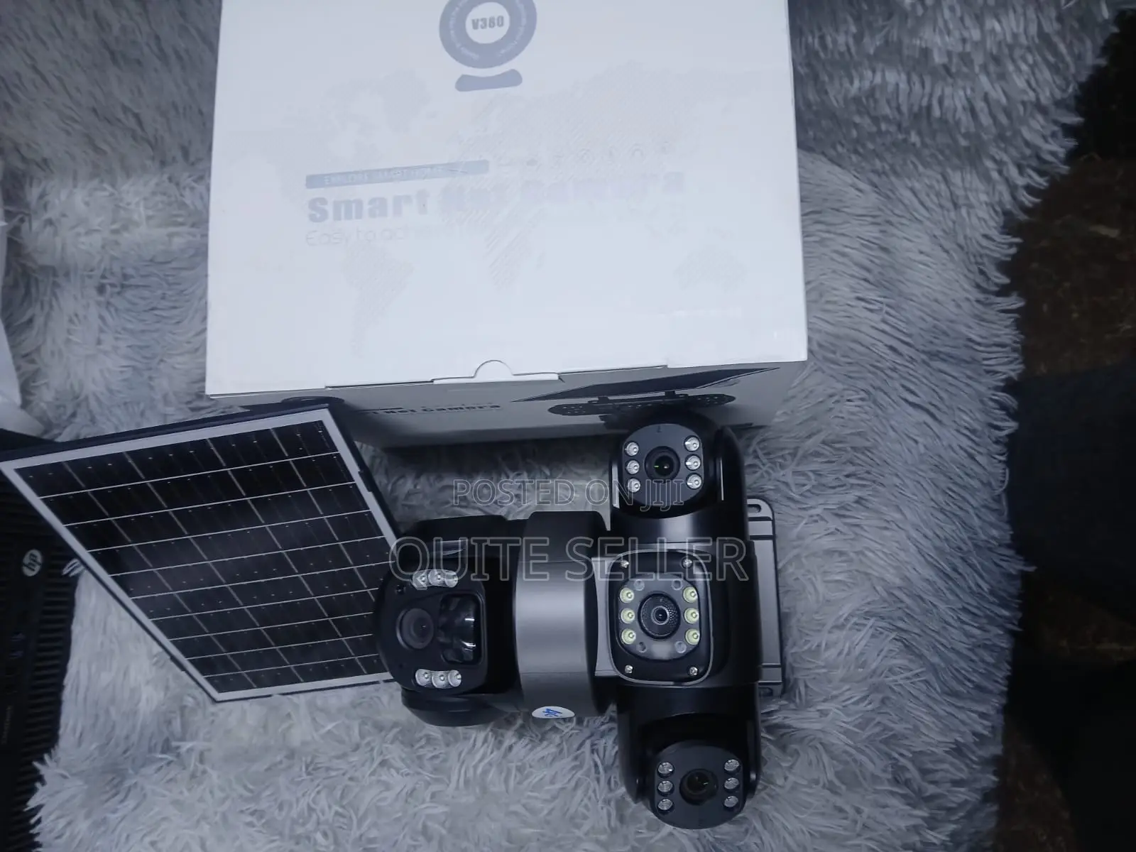 4g Lte Connectivity V380pro Tripplelens Solar Powered CCTV
