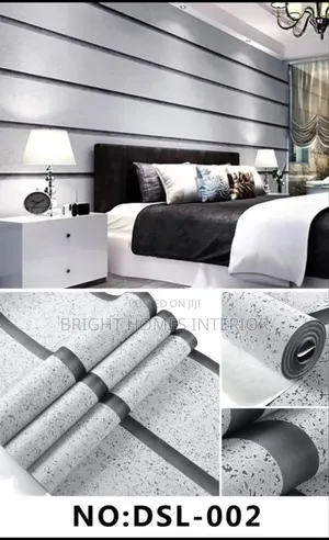 Light Grey Lines Wallpaper With Small Dots Unique Design