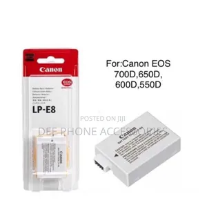 Canon Lp E8 Rechargeable Camera Battery