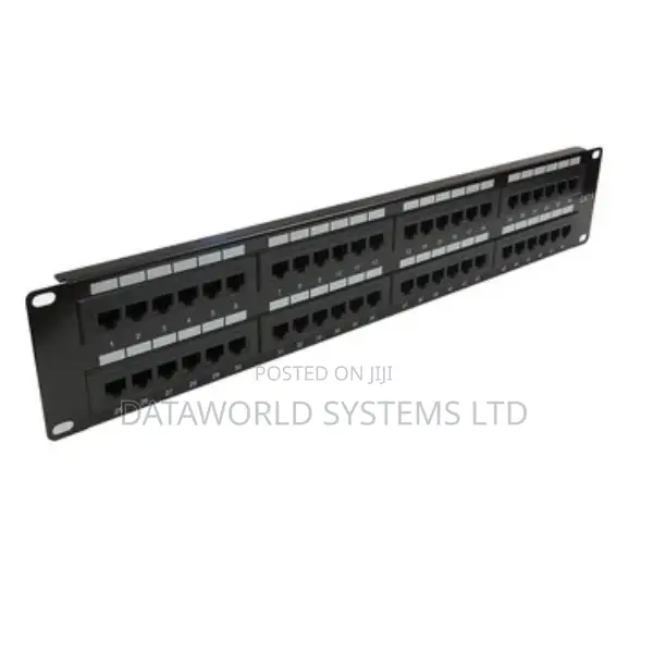 D-Link NPP-C61blk481 48 Port Cat6 Unshielded Patch Panel