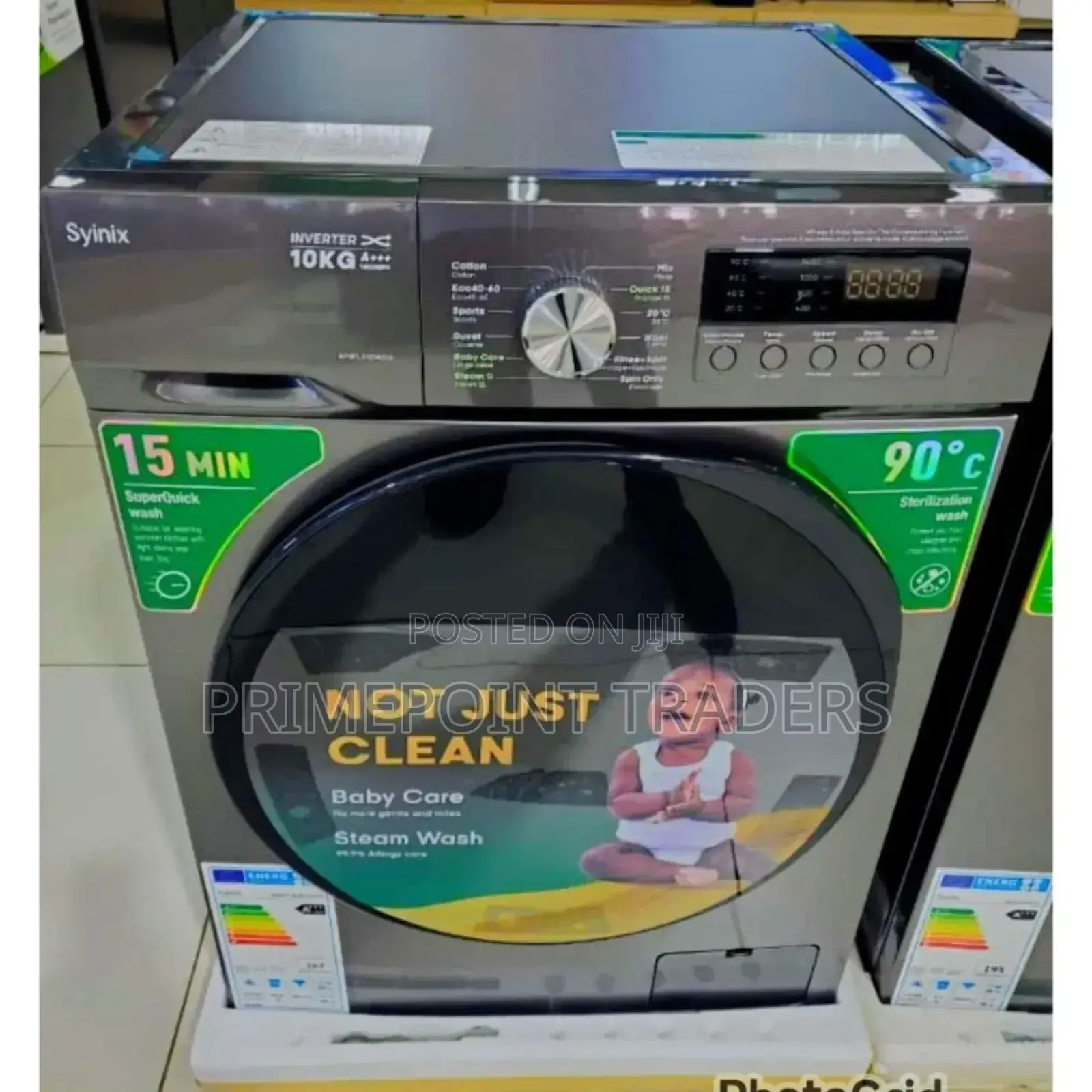 Syinix Front Load Washing Machine✓