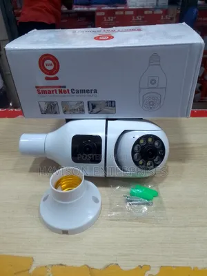 Dual CCTV Camera Bulb