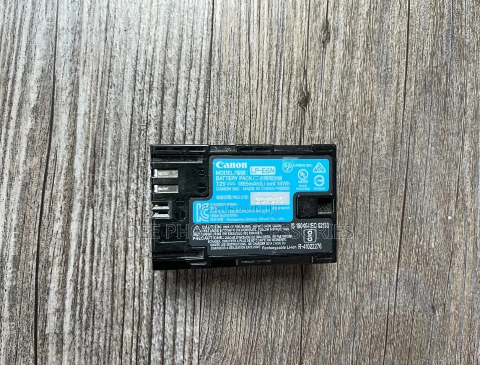 Lp E6n Canon Camera Battery