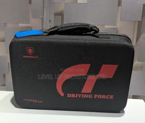 Driving Force Ps5 Slim Carrying Case Black